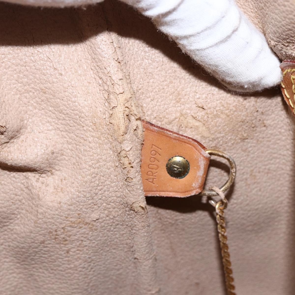 LOUIS VUITTON Monogram Bucket GM Shoulder Bag M42236 LV Auth ka2478