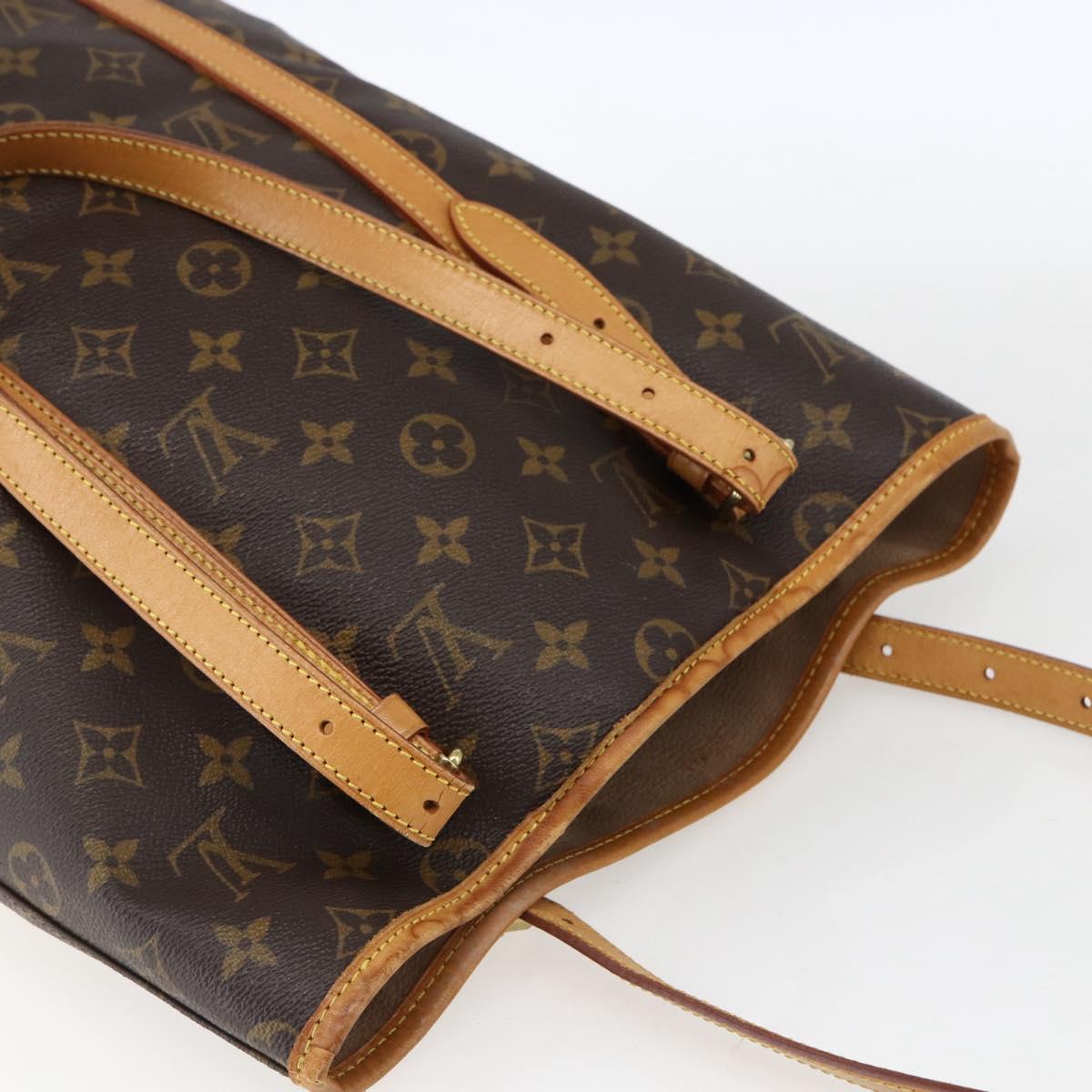 LOUIS VUITTON Monogram Bucket GM Shoulder Bag M42236 LV Auth ka2478