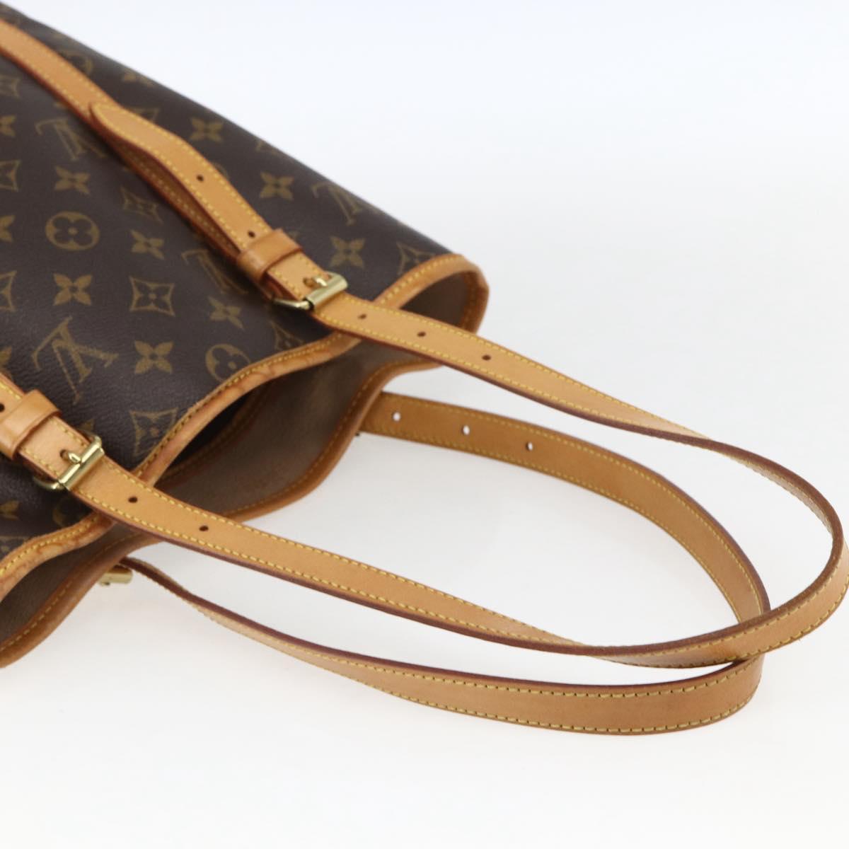 LOUIS VUITTON Monogram Bucket GM Shoulder Bag M42236 LV Auth ka2478