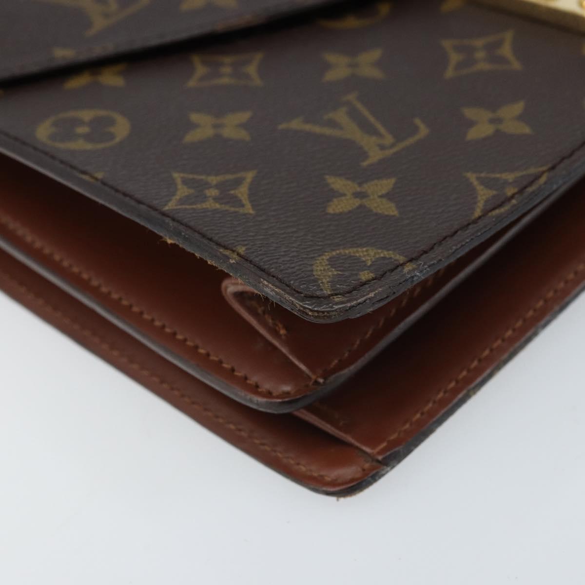 LOUIS VUITTON Monogram Concorde Hand Bag M51190 LV Auth ka2479