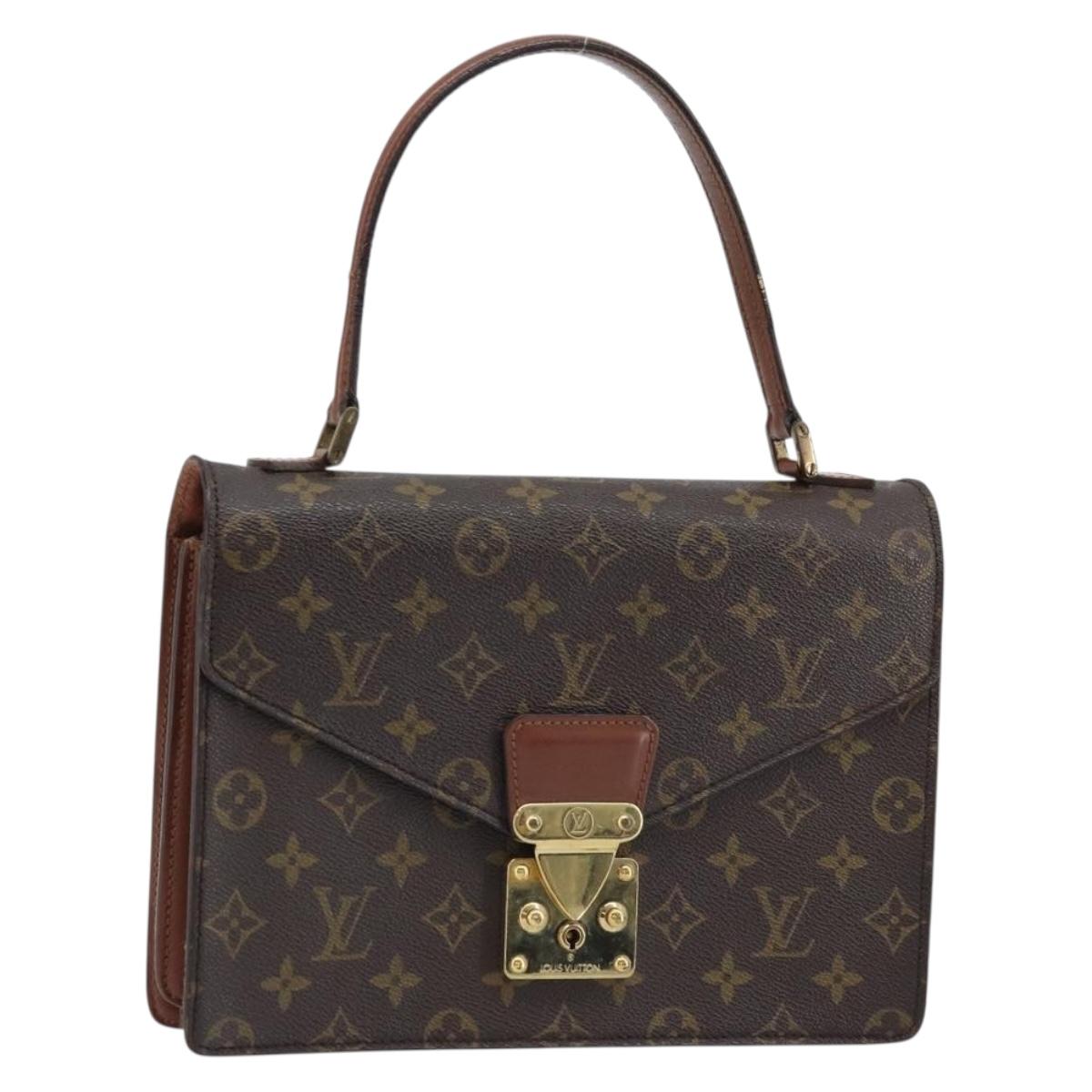 LOUIS VUITTON Monogram Concorde Hand Bag M51190 LV Auth ka2479