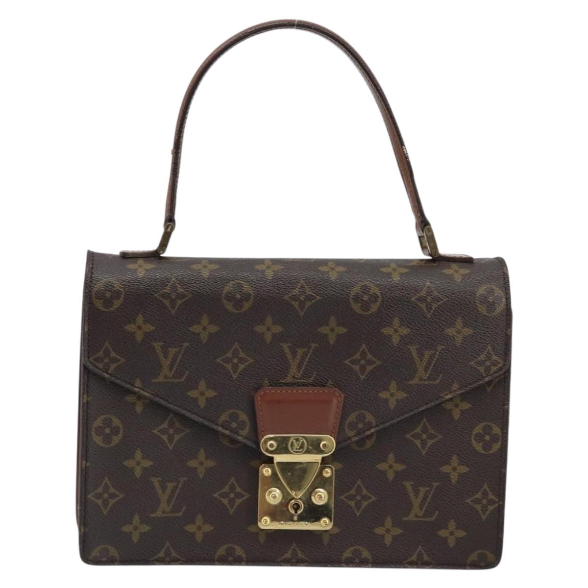 LOUIS VUITTON Monogram Concorde Hand Bag M51190 LV Auth ka2479