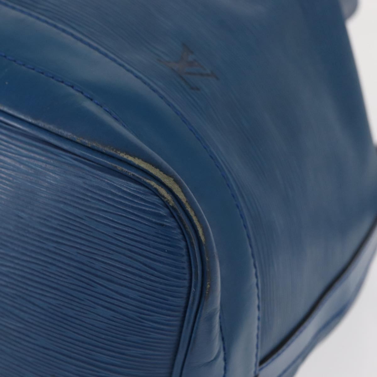 LOUIS VUITTON Epi Noe Shoulder Bag Toledo Blue M44005 LV Auth ka249