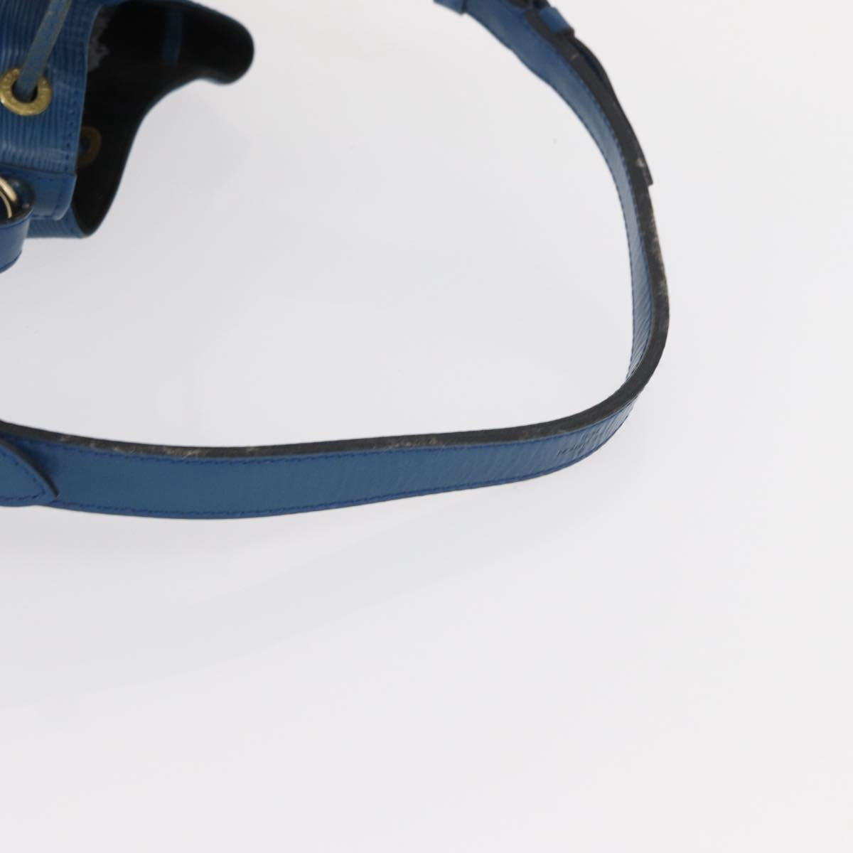 LOUIS VUITTON Epi Noe Shoulder Bag Toledo Blue M44005 LV Auth ka249