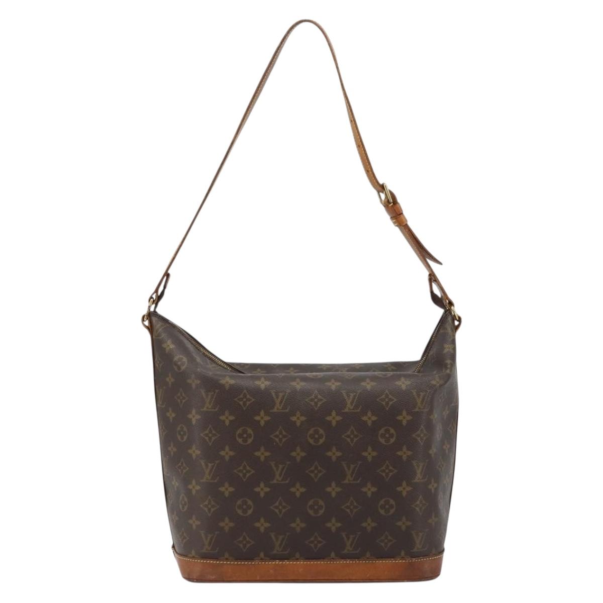 LOUIS VUITTON Monogram Sharon Stone Amphor Three Bag M47275 LV Auth ka2501