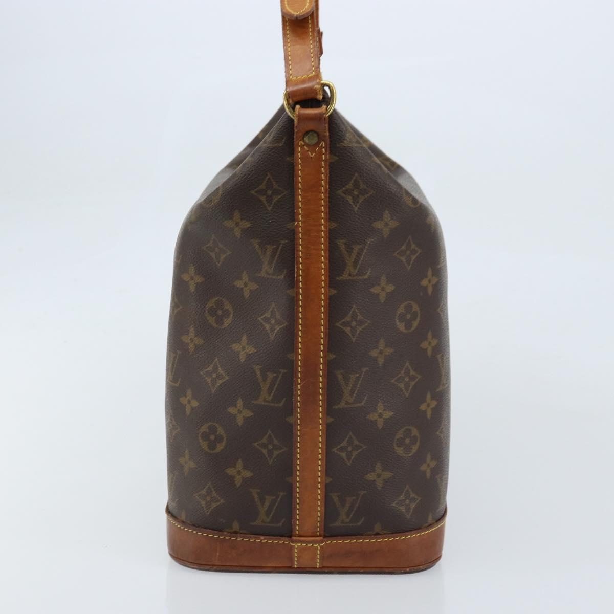LOUIS VUITTON Monogram Sharon Stone Amphor Three Bag M47275 LV Auth ka2501