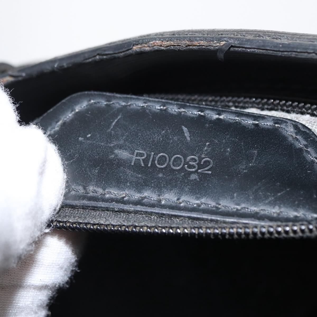 LOUIS VUITTON Epi Sac Plat Hand Bag Black M59082 LV Auth ka251