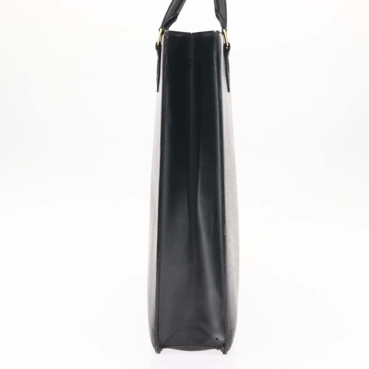 LOUIS VUITTON Epi Sac Plat Hand Bag Black M59082 LV Auth ka251