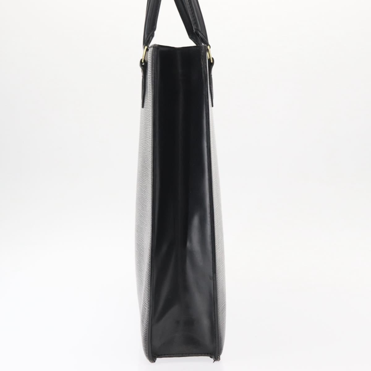 LOUIS VUITTON Epi Sac Plat Hand Bag Black M59082 LV Auth ka251