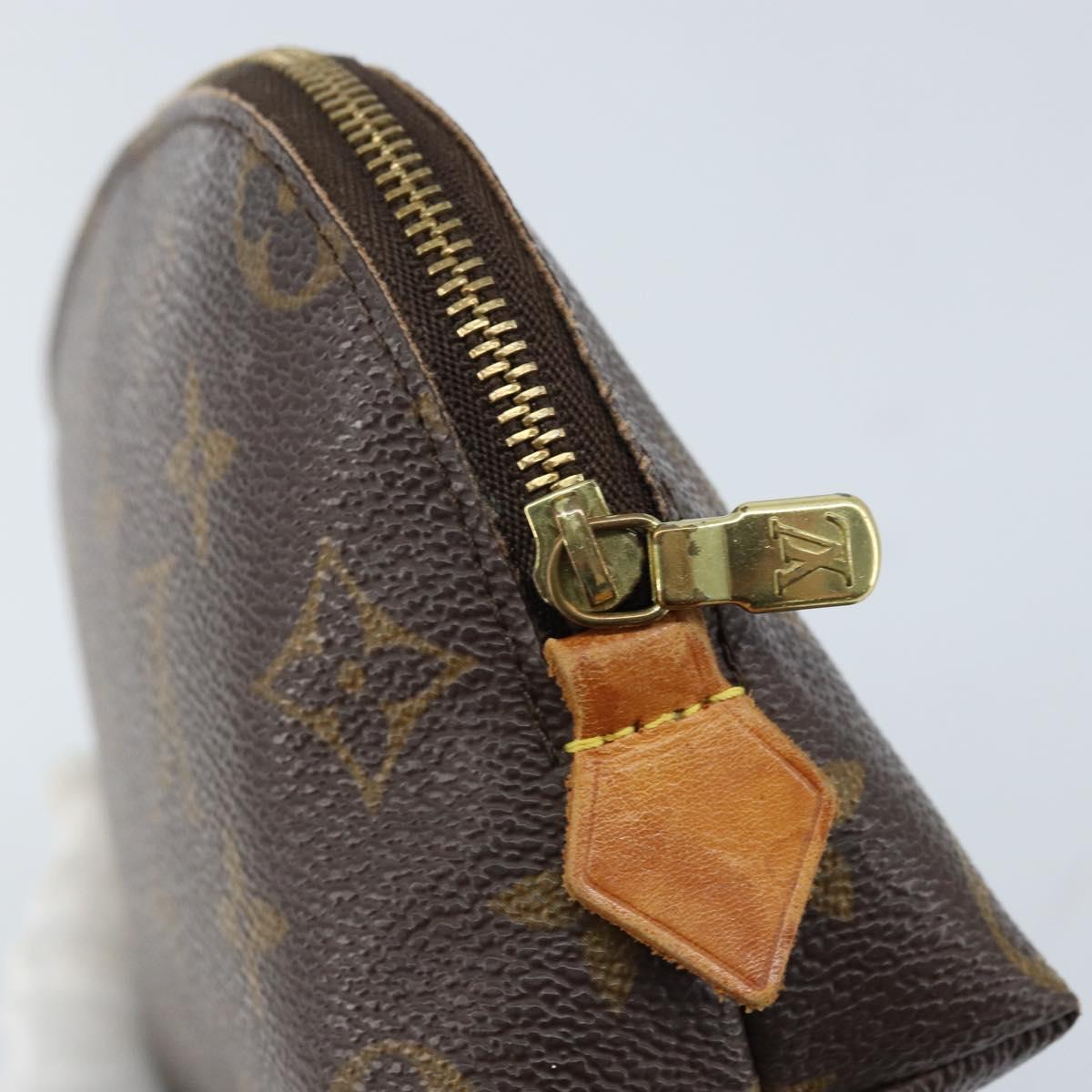 LOUIS VUITTON Monogram Pochette Cosmetic PM Pouch M43998 LV Auth ka2513