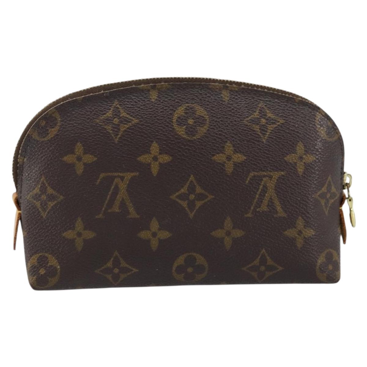 LOUIS VUITTON Monogram Pochette Cosmetic PM Pouch M43998 LV Auth ka2513