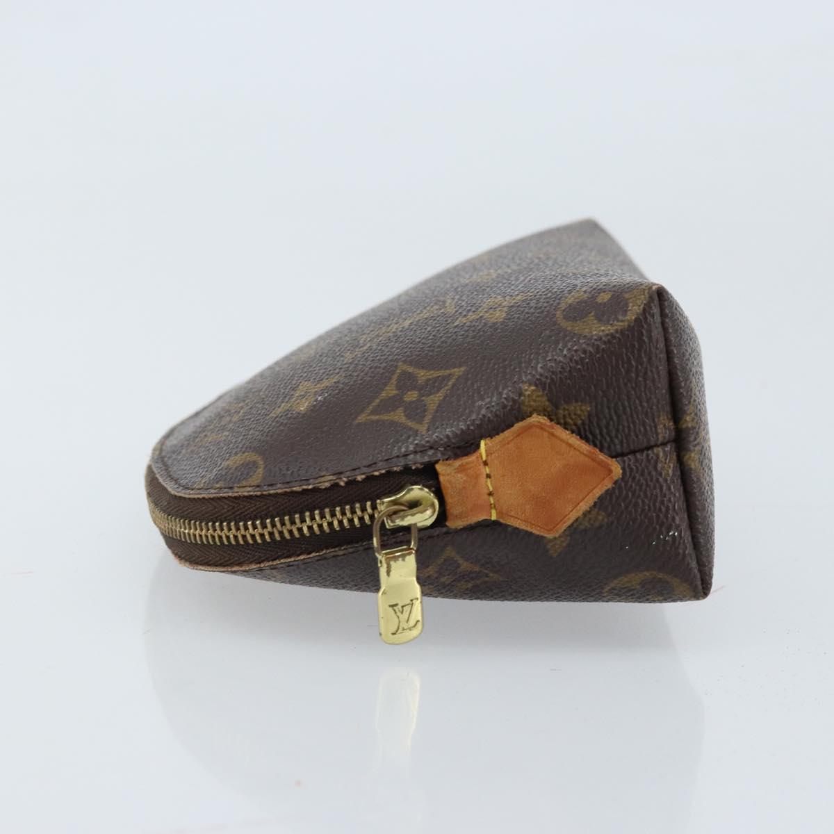LOUIS VUITTON Monogram Pochette Cosmetic PM Pouch M43998 LV Auth ka2513