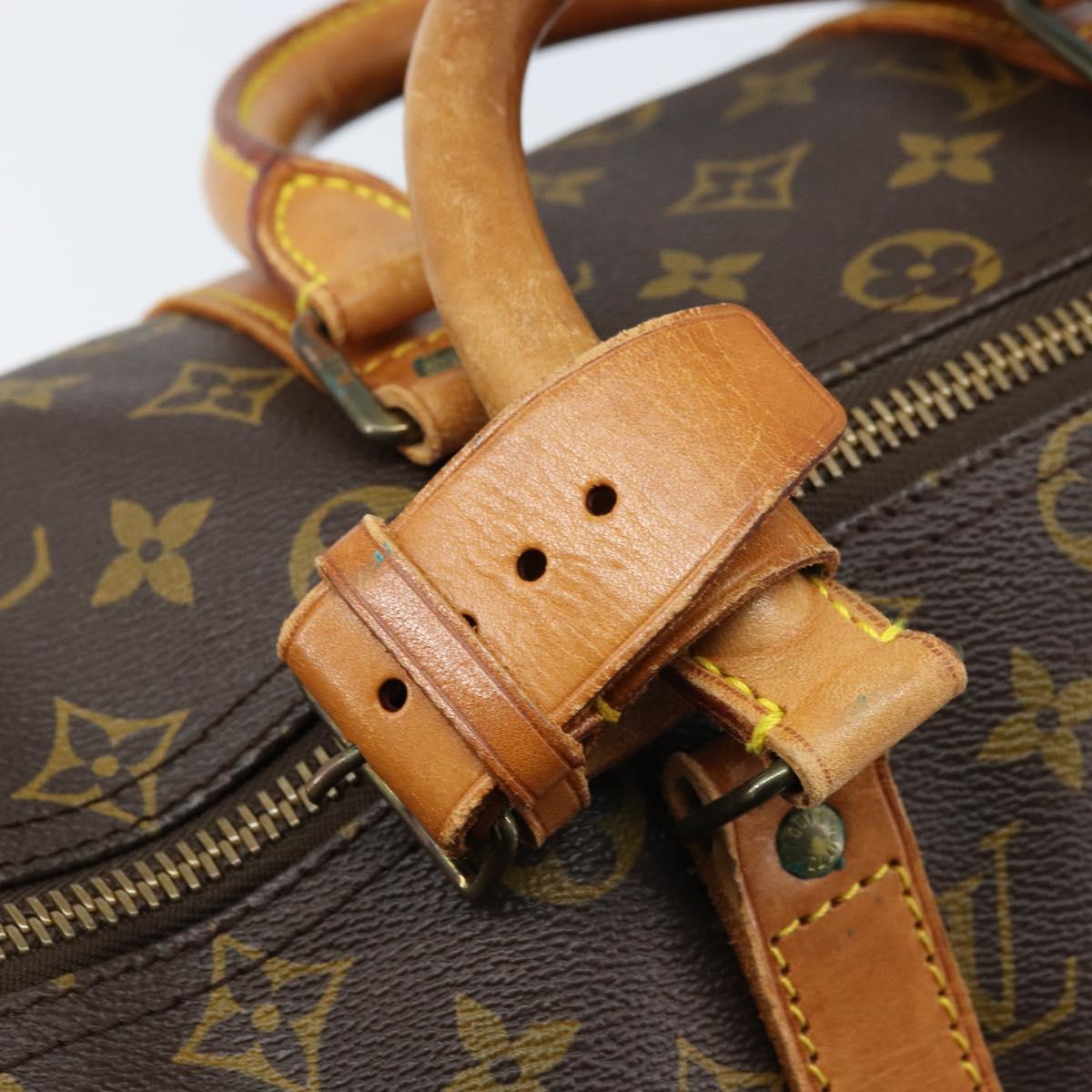 LOUIS VUITTON Monogram Keepall 45 Boston Bag M41428 LV Auth ka2514