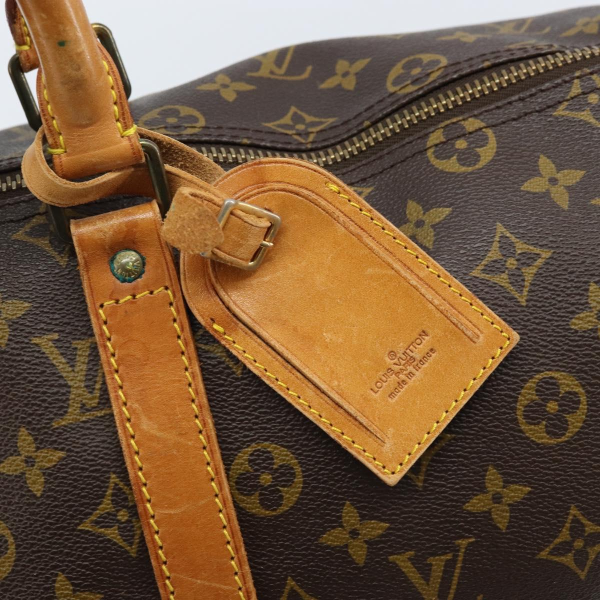 LOUIS VUITTON Monogram Keepall 45 Boston Bag M41428 LV Auth ka2514