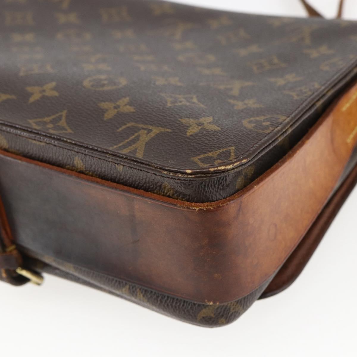 LOUIS VUITTON Monogram Cartouchiere GM Shoulder Bag M51252 LV Auth ka2521