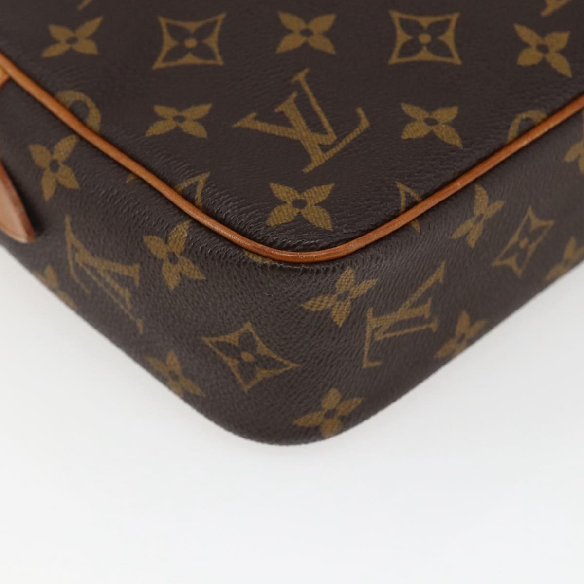 LOUIS VUITTON Monogram Compiegne 23 Clutch Bag M51847 LV Auth ka2525