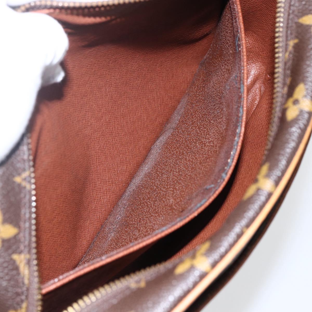LOUIS VUITTON Monogram Compiegne 23 Clutch Bag M51847 LV Auth ka2525