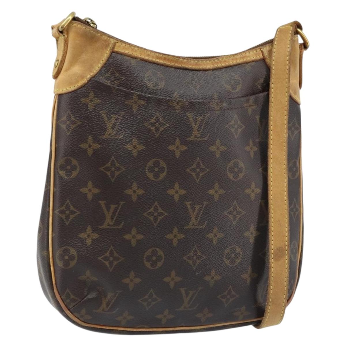 LOUIS VUITTON Monogram Odeon PM Shoulder Bag M56390 LV Auth ka2530