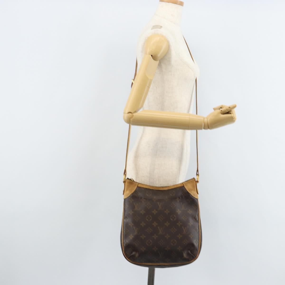 LOUIS VUITTON Monogram Odeon PM Shoulder Bag M56390 LV Auth ka2530