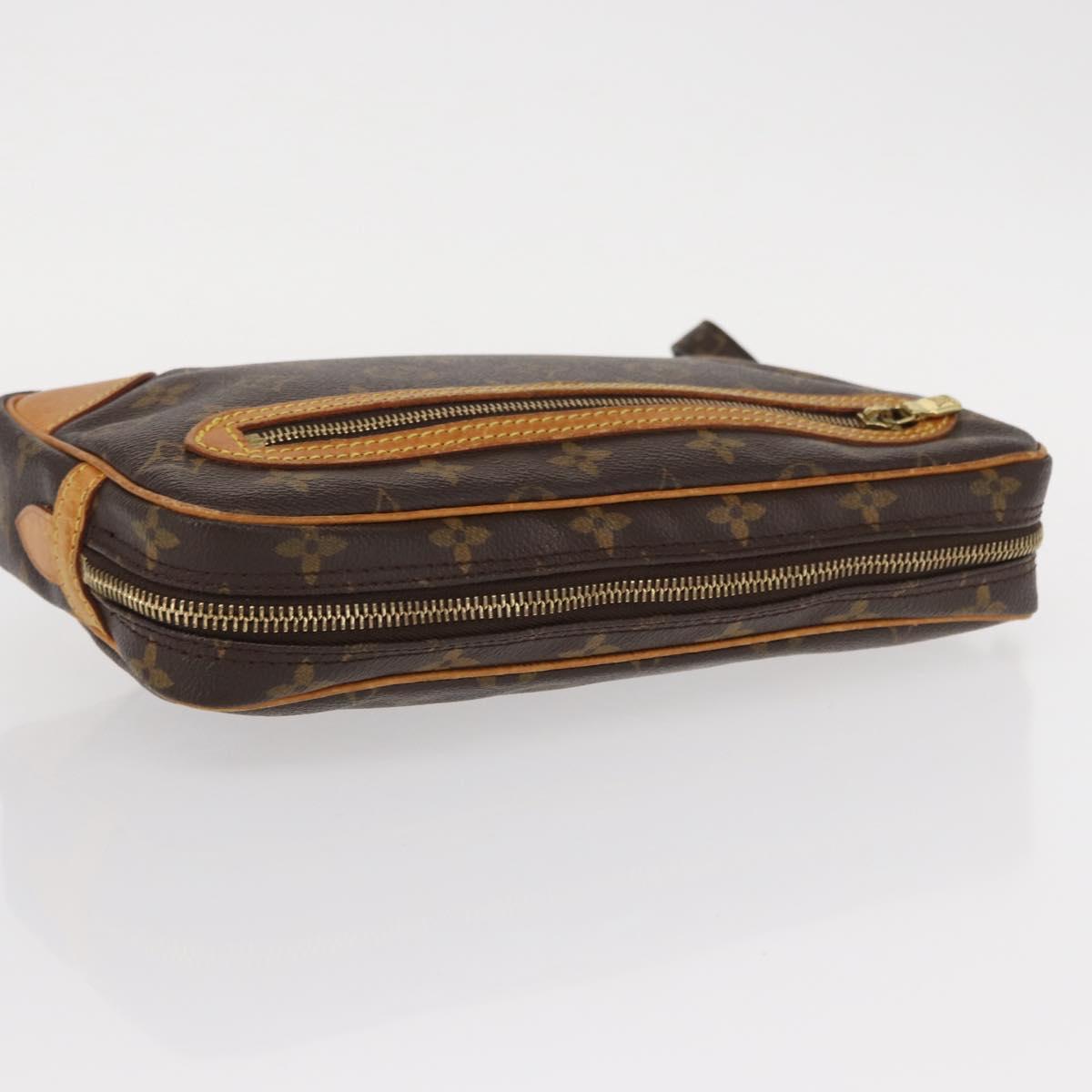 LOUIS VUITTON Monogram Marly Dragonne GM Clutch Bag M51825 LV Auth ka254