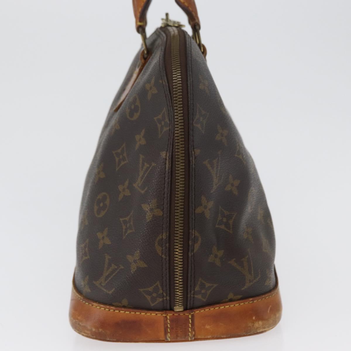 LOUIS VUITTON Monogram Alma Hand Bag M51130 LV Auth ka2547