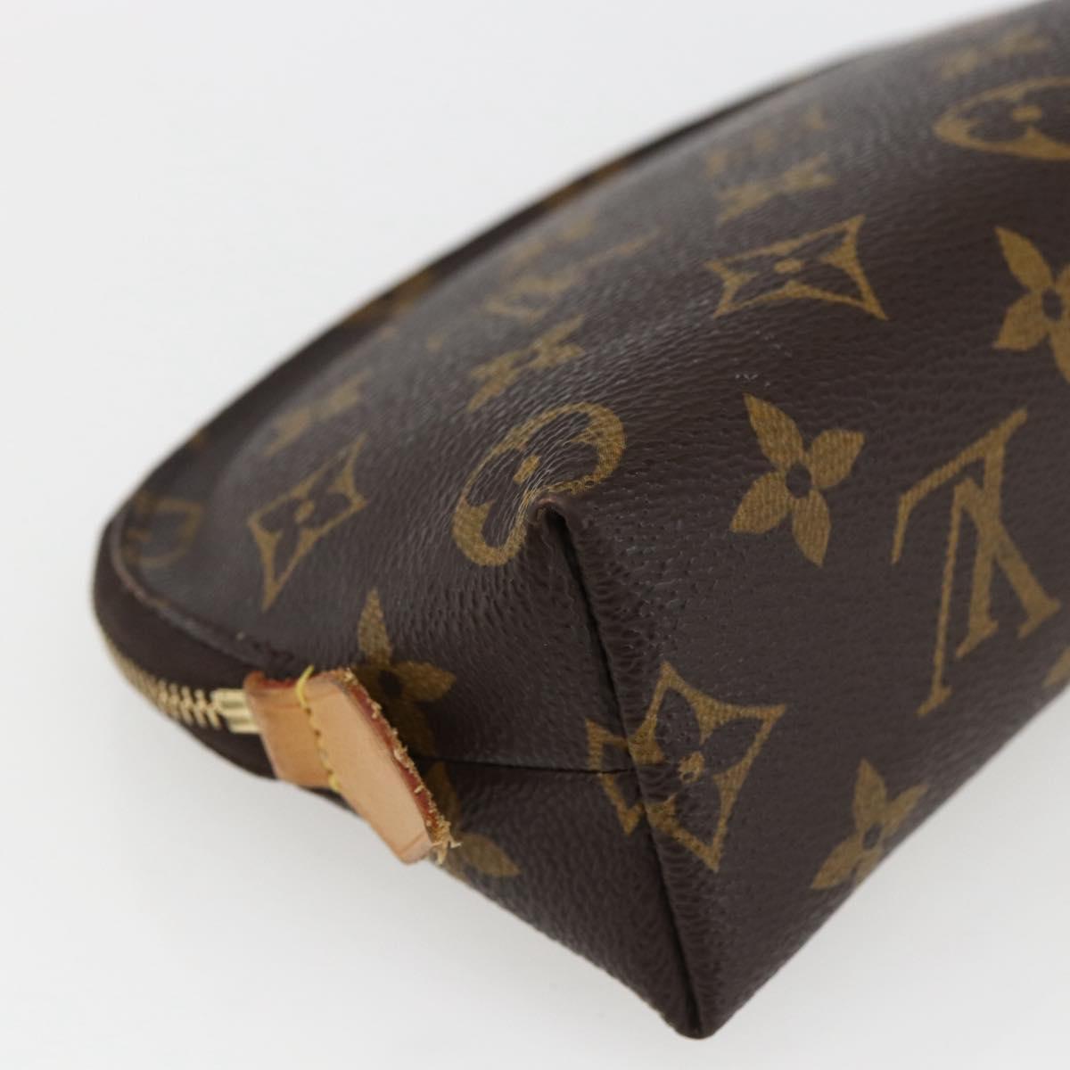 LOUIS VUITTON Monogram Pochette Cosmetic PM Pouch M43998 LV Auth ka2553