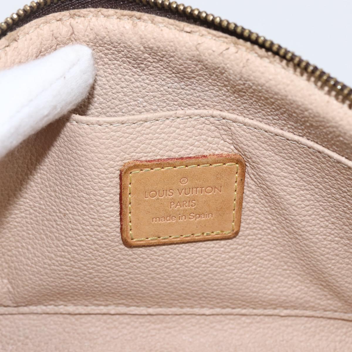 LOUIS VUITTON Monogram Pochette Cosmetic PM Pouch M43998 LV Auth ka2553