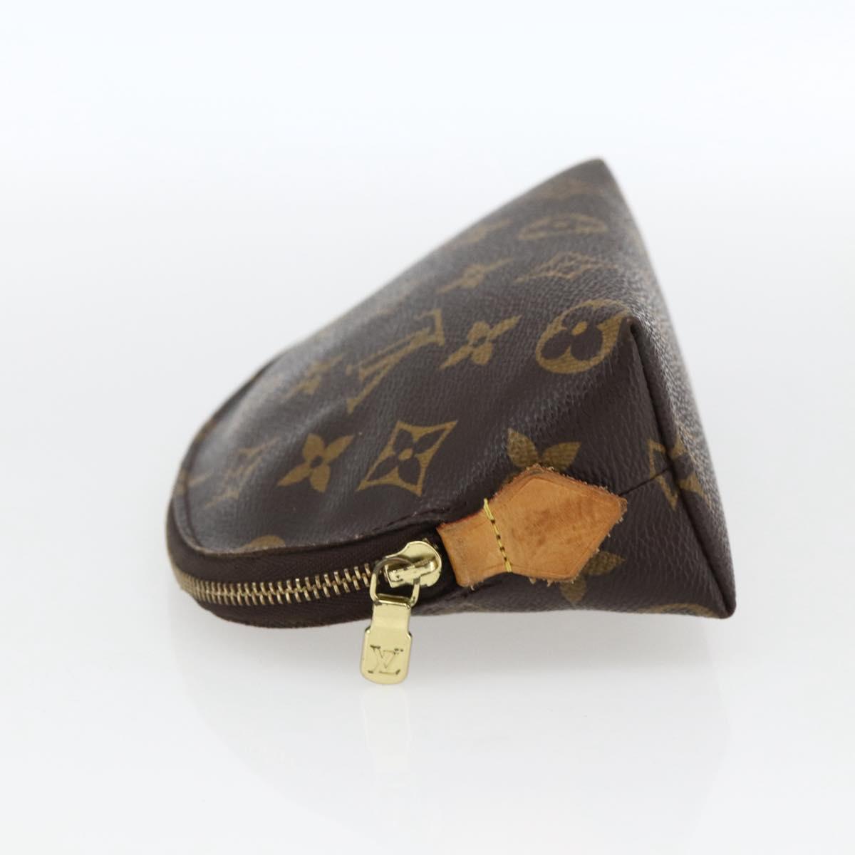 LOUIS VUITTON Monogram Pochette Cosmetic PM Pouch M43998 LV Auth ka2553