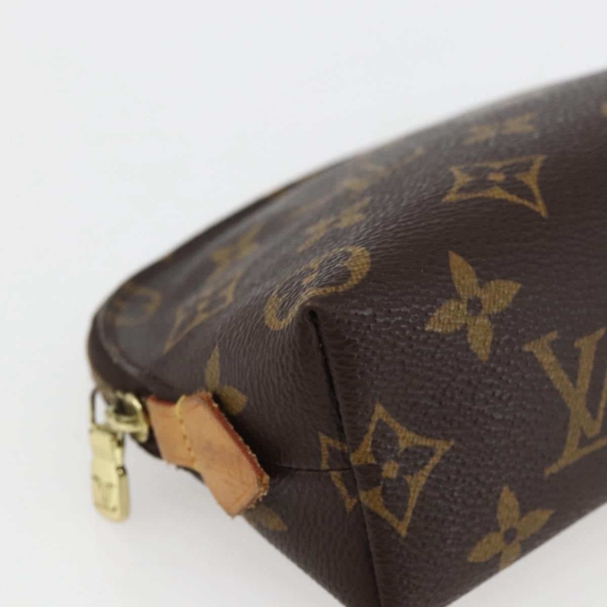 LOUIS VUITTON Monogram Pochette Cosmetic PM Pouch M43998 LV Auth ka2553