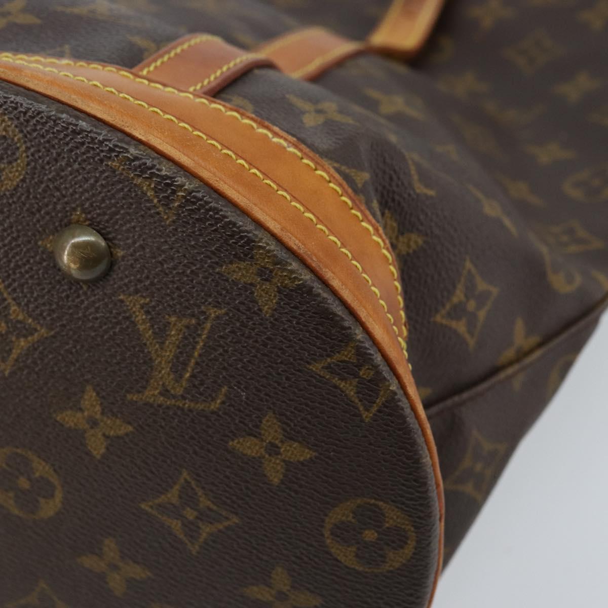 LOUIS VUITTON Monogram Bucket GM Shoulder Bag M42236 LV Auth ka2557