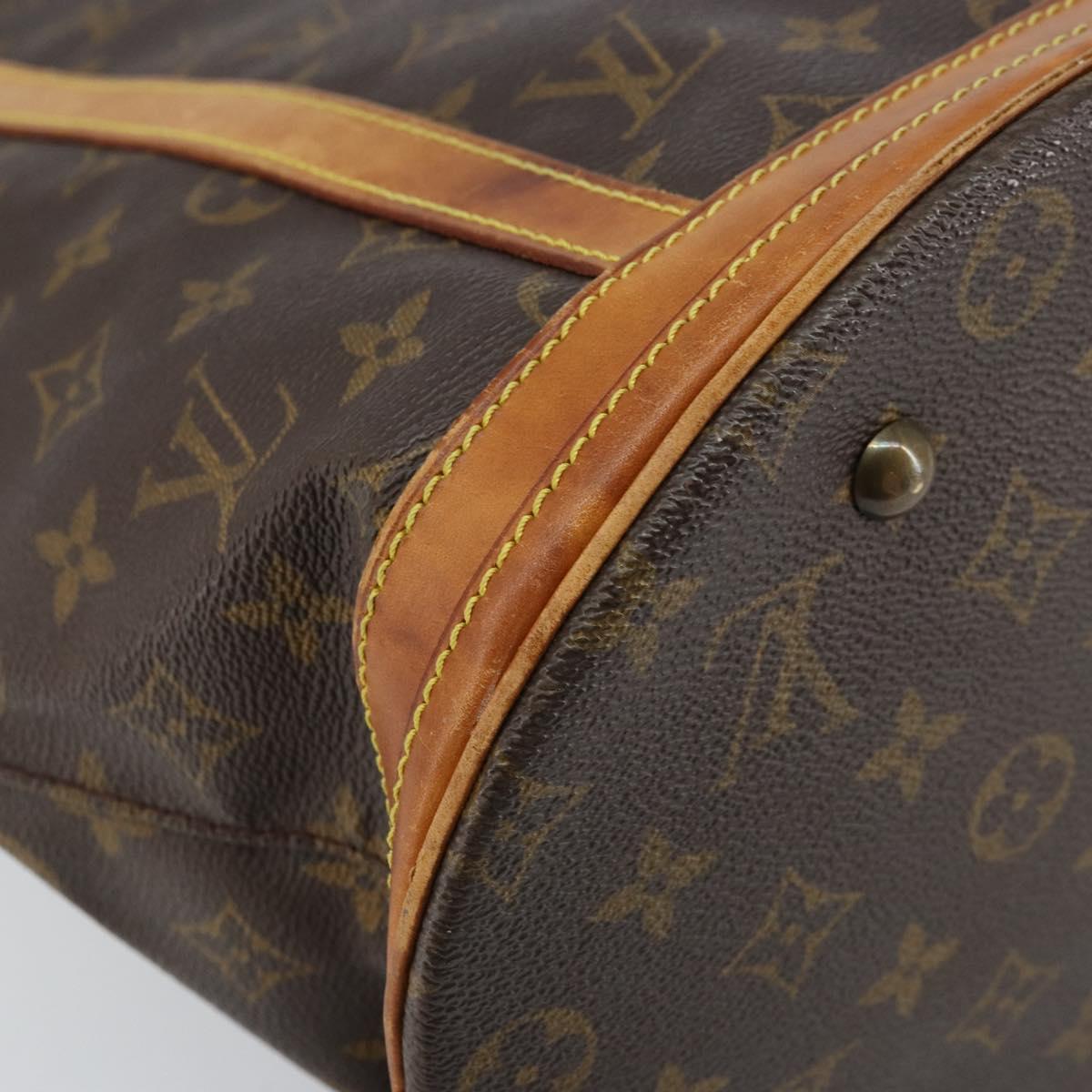 LOUIS VUITTON Monogram Bucket GM Shoulder Bag M42236 LV Auth ka2557