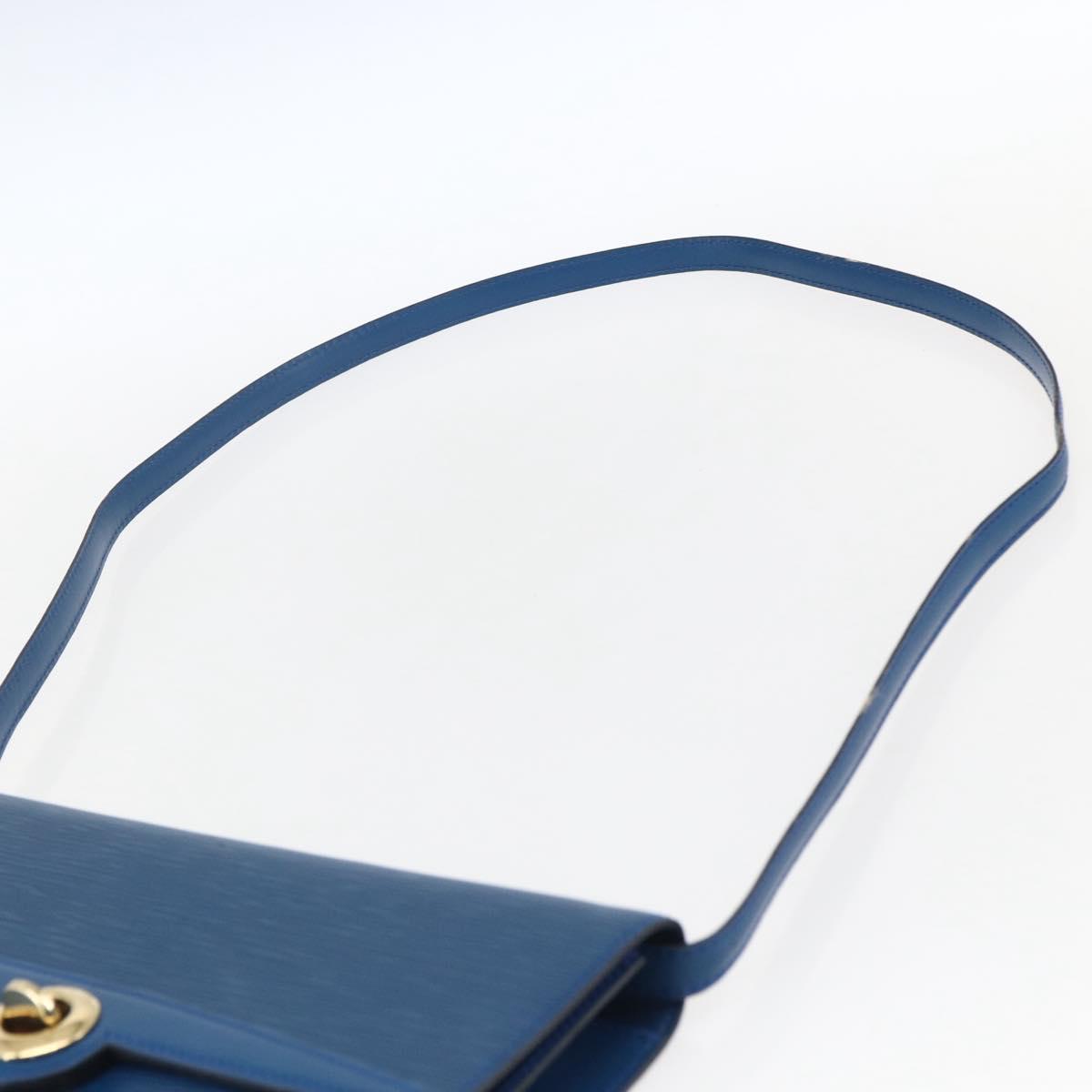 LOUIS VUITTON Epi Pochette Arche Shoulder Bag Blue M52575 LV Auth ka2567