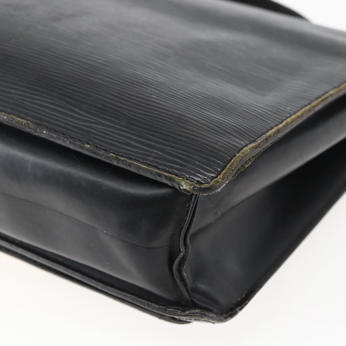 LOUIS VUITTON Epi Monceau 28 Hand Bag Black M52122 LV Auth ka2571