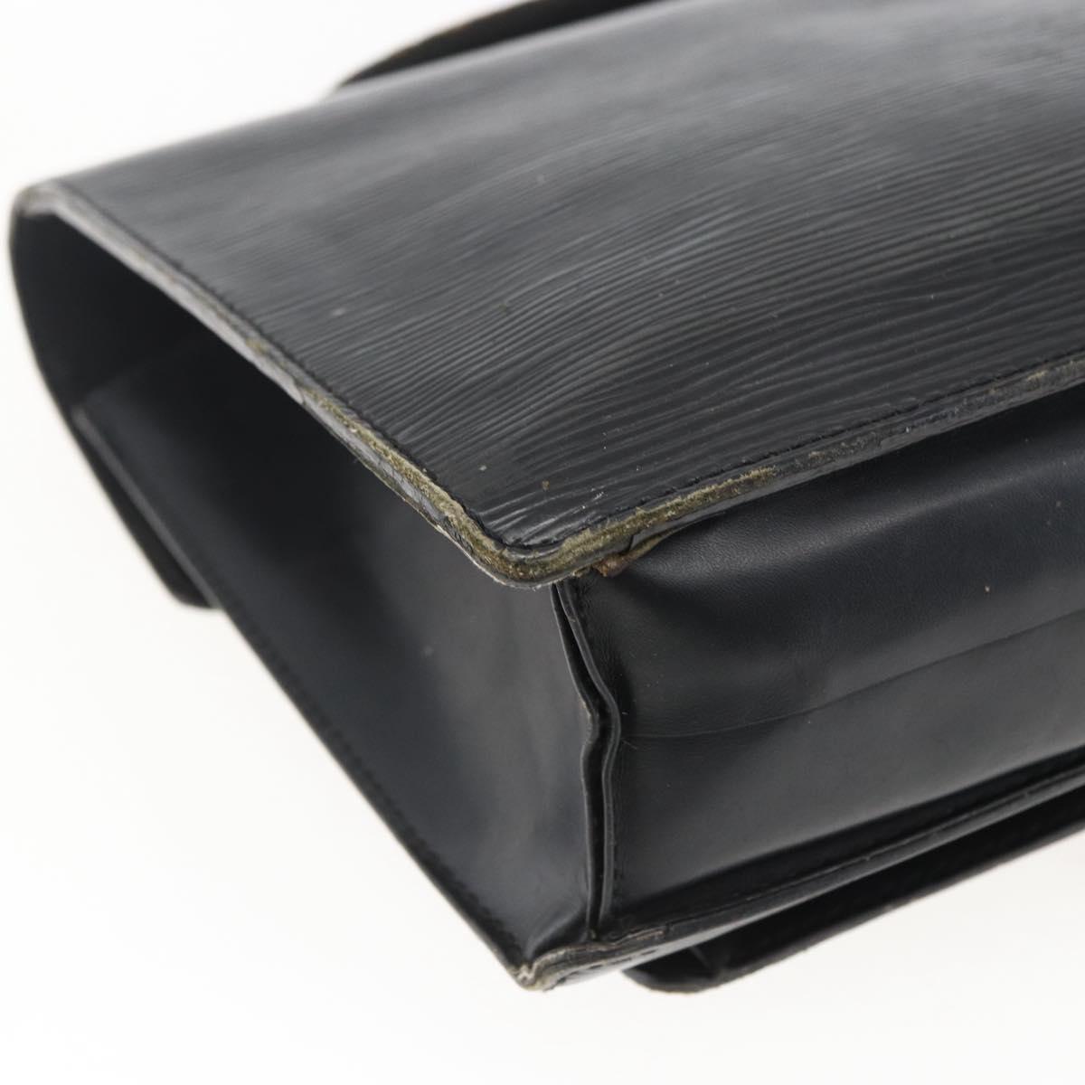LOUIS VUITTON Epi Monceau 28 Hand Bag Black M52122 LV Auth ka2571