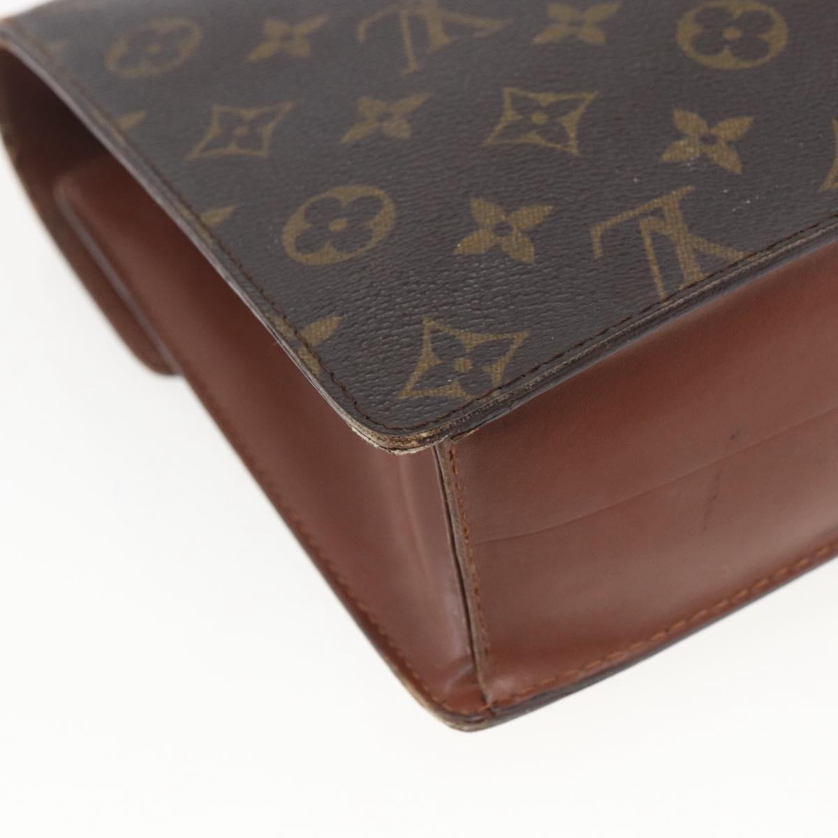 LOUIS VUITTON Monogram Monceau 28 Hand Bag M51185 LV Auth ka2572