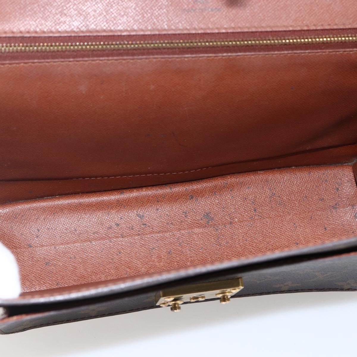 LOUIS VUITTON Monogram Monceau 28 Hand Bag M51185 LV Auth ka2572