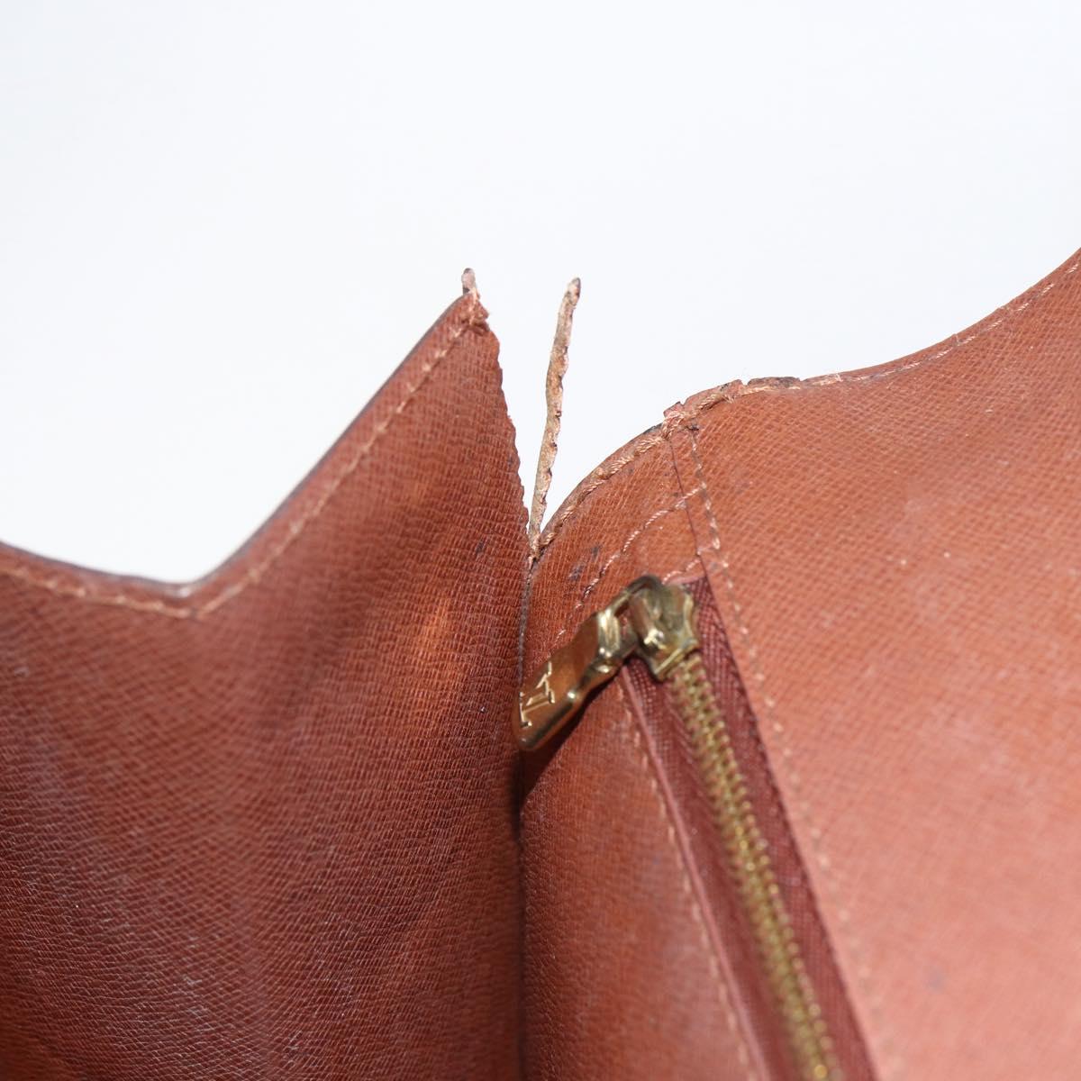 LOUIS VUITTON Monogram Monceau 28 Hand Bag M51185 LV Auth ka2572
