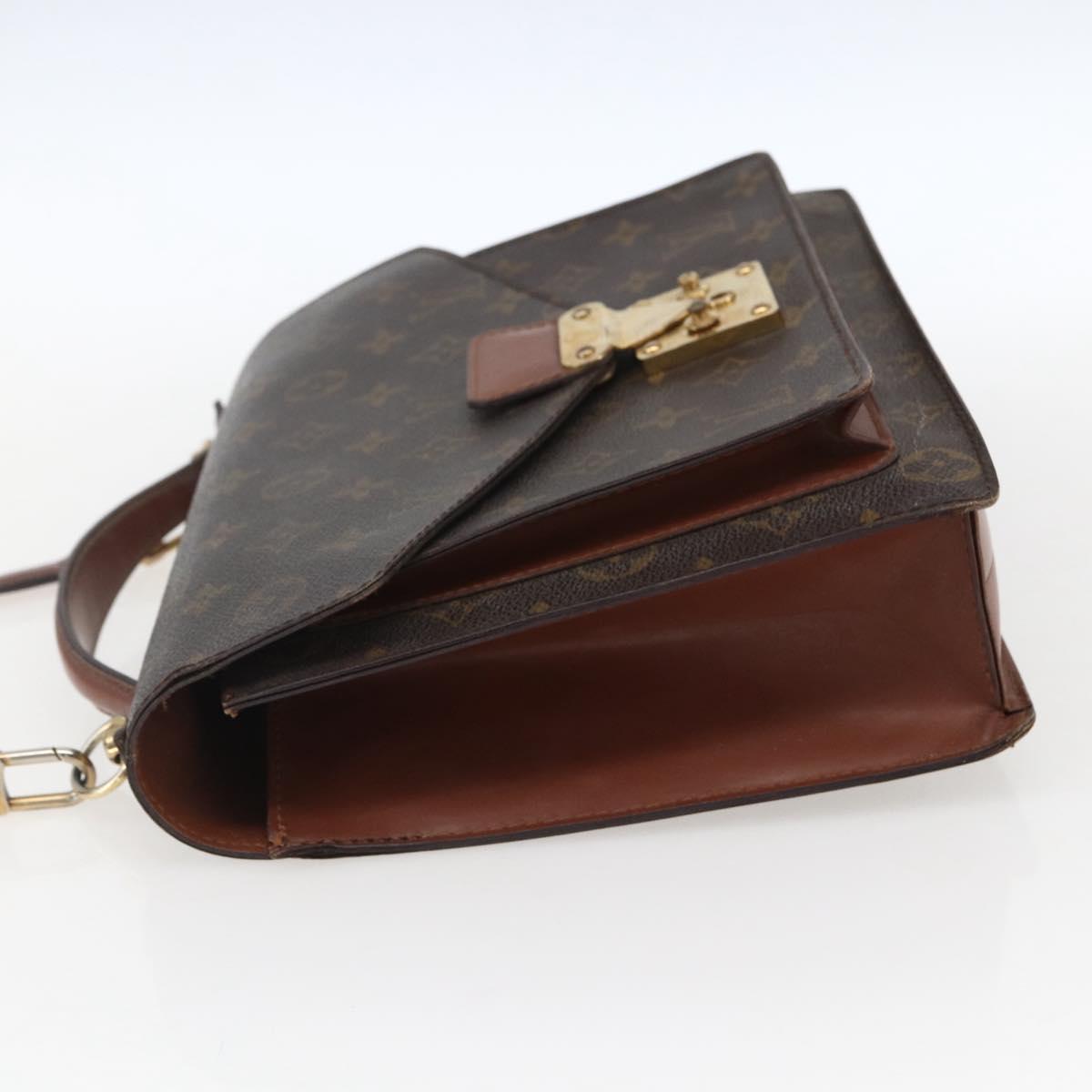 LOUIS VUITTON Monogram Monceau 28 Hand Bag M51185 LV Auth ka2572