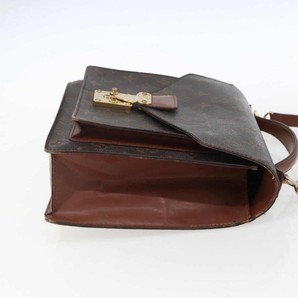 LOUIS VUITTON Monogram Monceau 28 Hand Bag M51185 LV Auth ka2572