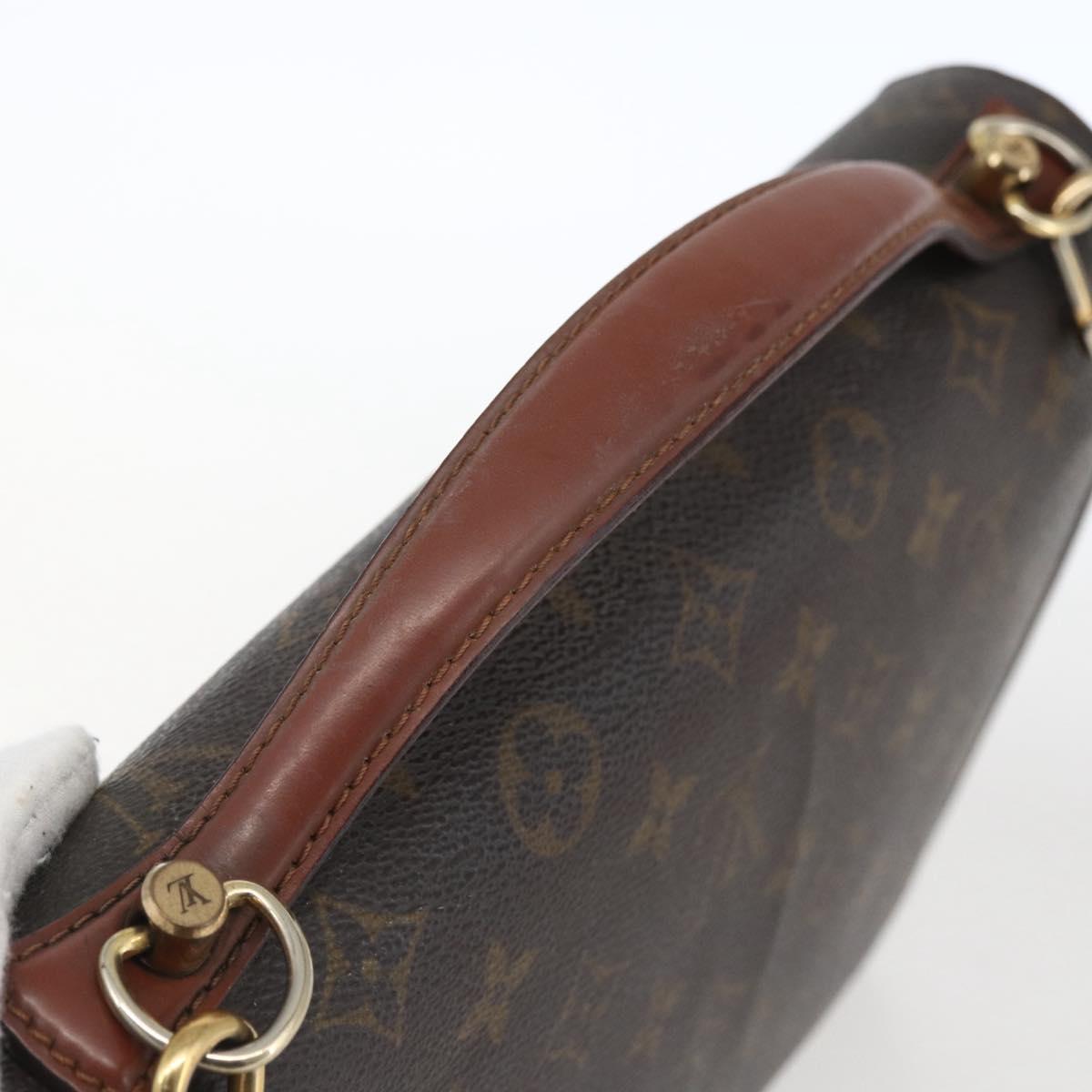 LOUIS VUITTON Monogram Monceau 28 Hand Bag M51185 LV Auth ka2572