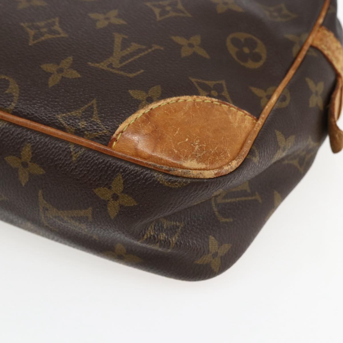 LOUIS VUITTON Monogram Compiegne 28 Clutch Bag M51845 LV Auth ka2573