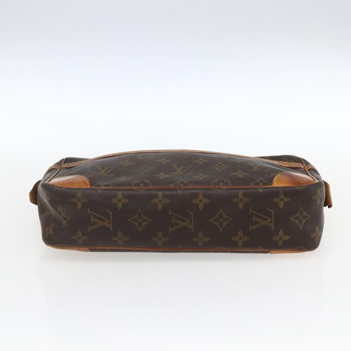 LOUIS VUITTON Monogram Compiegne 28 Clutch Bag M51845 LV Auth ka2573
