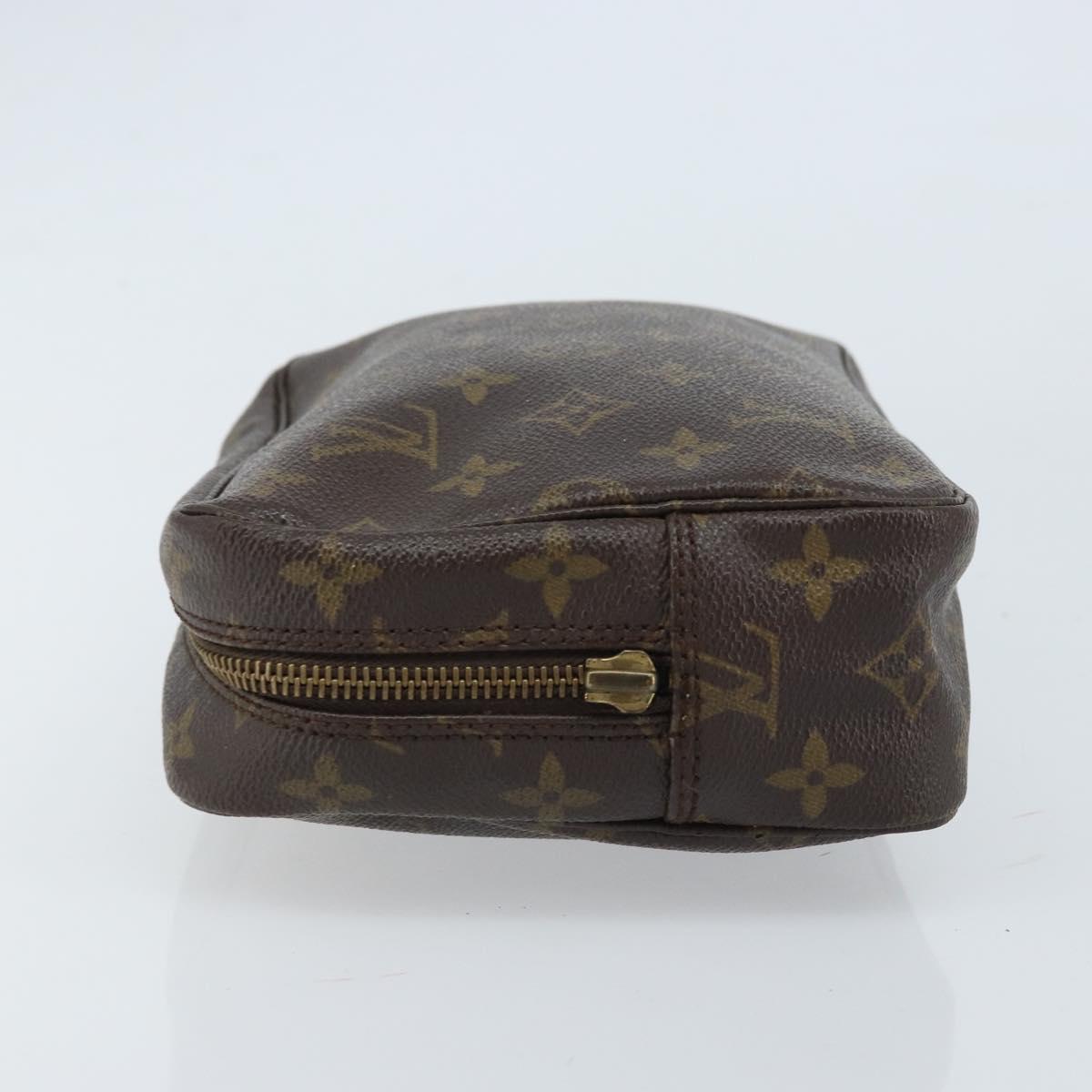 LOUIS VUITTON Monogram Trousse Toilette 23 Clutch Bag M47524 LV Auth ka2574