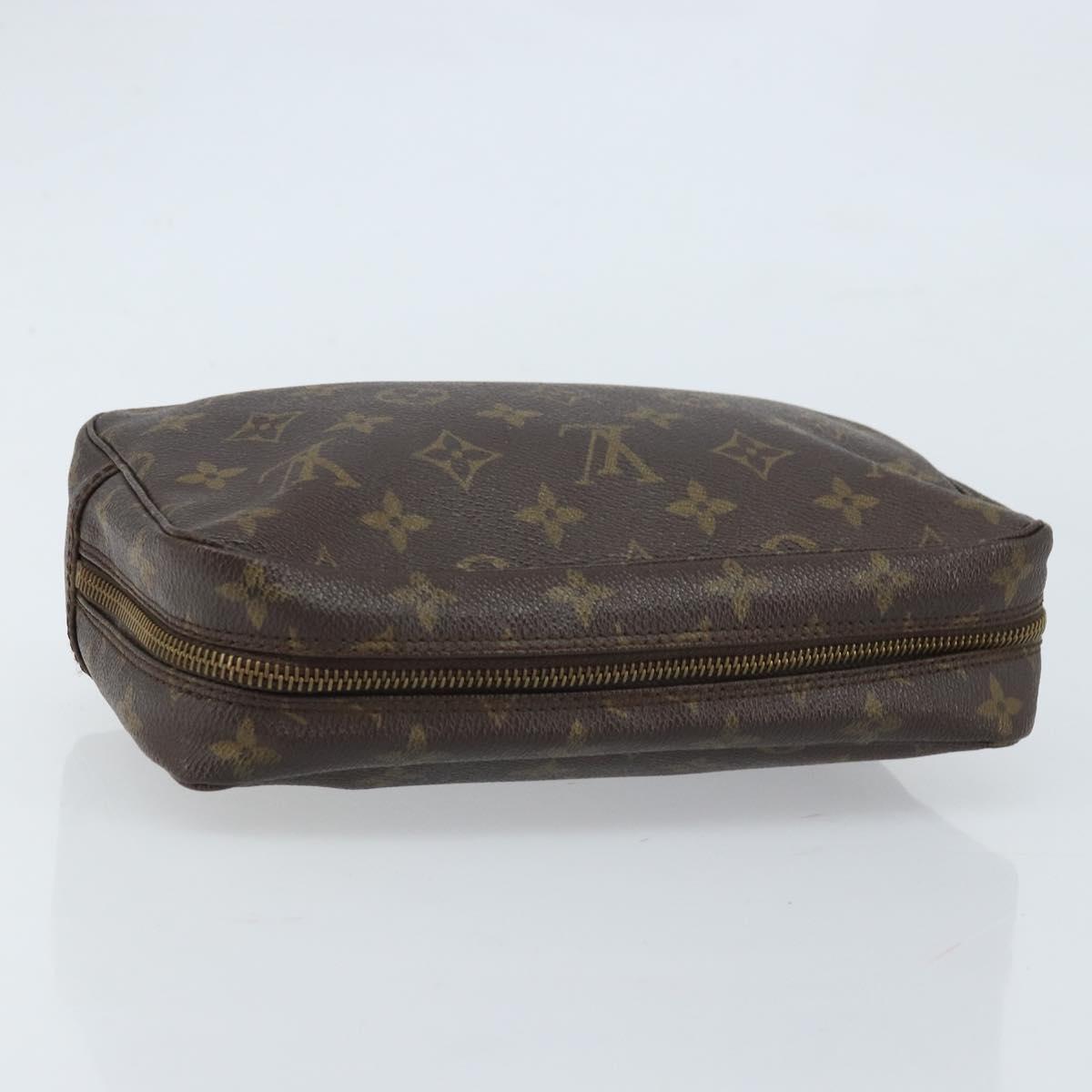 LOUIS VUITTON Monogram Trousse Toilette 23 Clutch Bag M47524 LV Auth ka2574