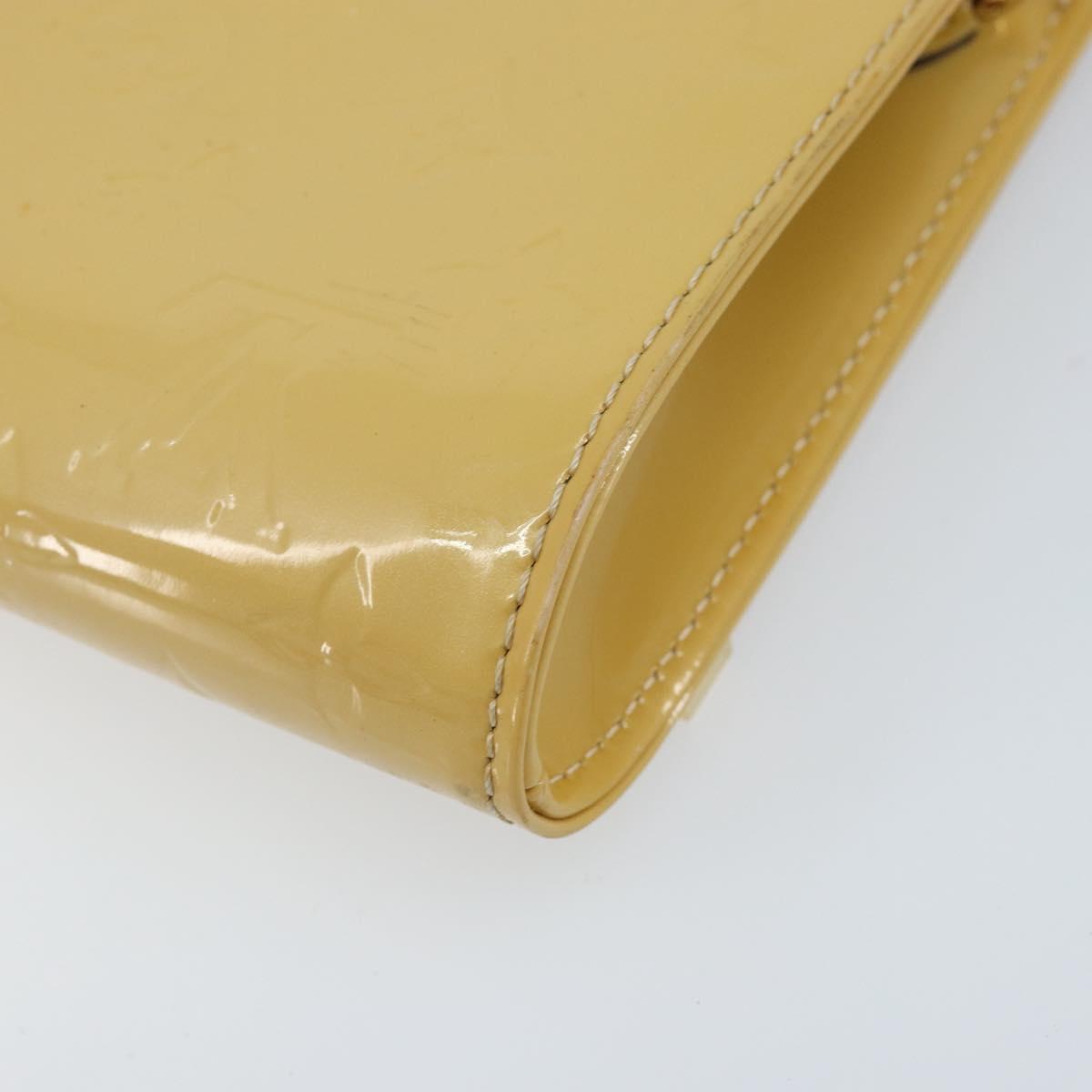 LOUIS VUITTON Monogram Vernis Clutch Ana Clutch Bag Dunne M90194 LV Auth ka2579