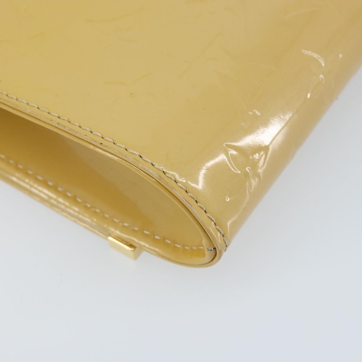 LOUIS VUITTON Monogram Vernis Clutch Ana Clutch Bag Dunne M90194 LV Auth ka2579