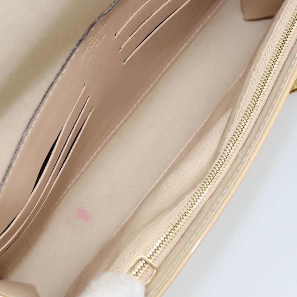 LOUIS VUITTON Monogram Vernis Clutch Ana Clutch Bag Dunne M90194 LV Auth ka2579
