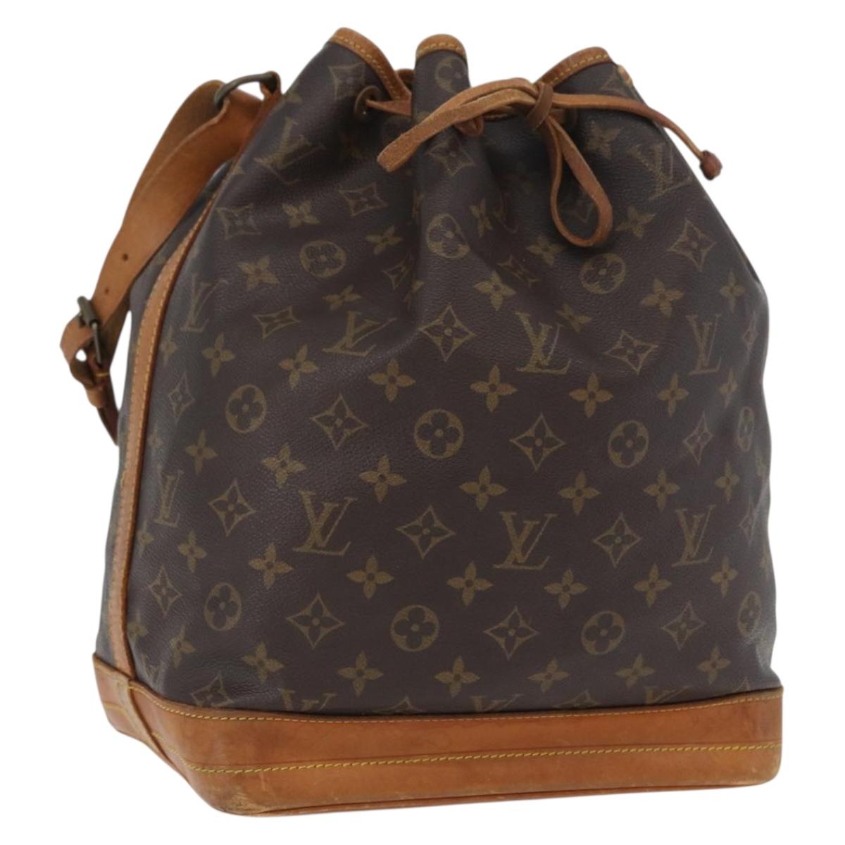 LOUIS VUITTON Monogram Noe Shoulder Bag M42224 LV Auth ka2592
