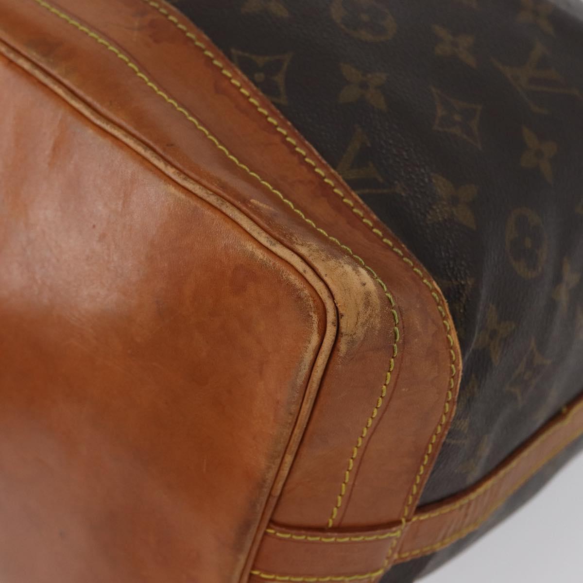 LOUIS VUITTON Monogram Noe Shoulder Bag M42224 LV Auth ka2592