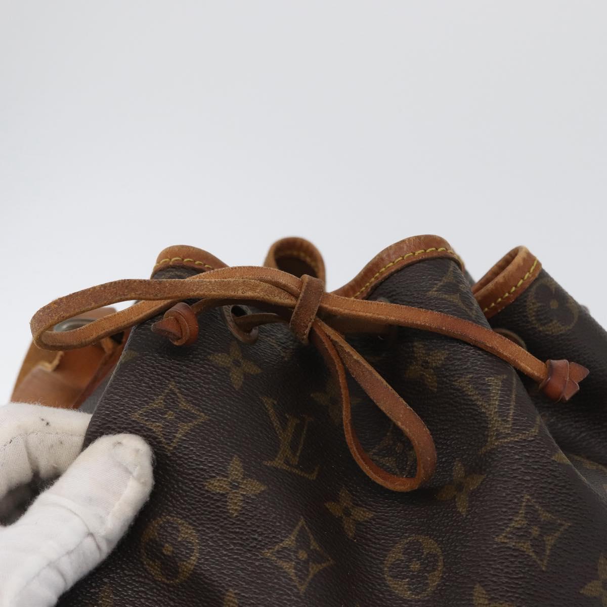 LOUIS VUITTON Monogram Noe Shoulder Bag M42224 LV Auth ka2592